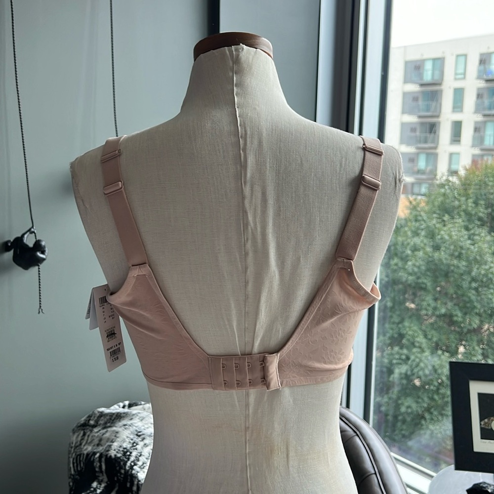 New Chantelle Comfort Chic Full Coverage Custom Fit Bra Size 36G (Nude Rose) - Picture 4 of 7